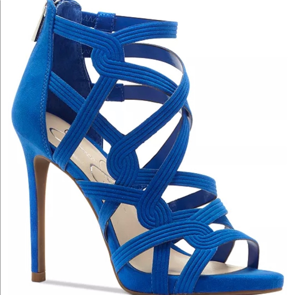 Jessica Simpson Rainah 8.5 see wear last pics